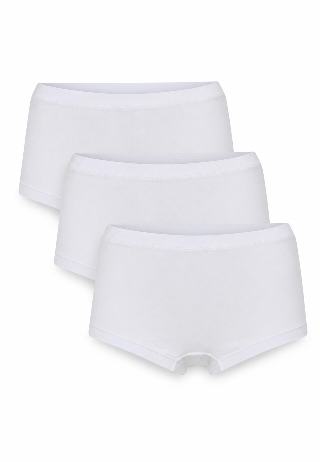 3-Pack Modal Shorts Brief, White