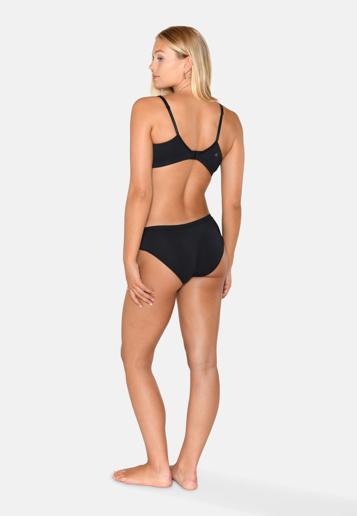 2-Pack Modal Bra Top, Black