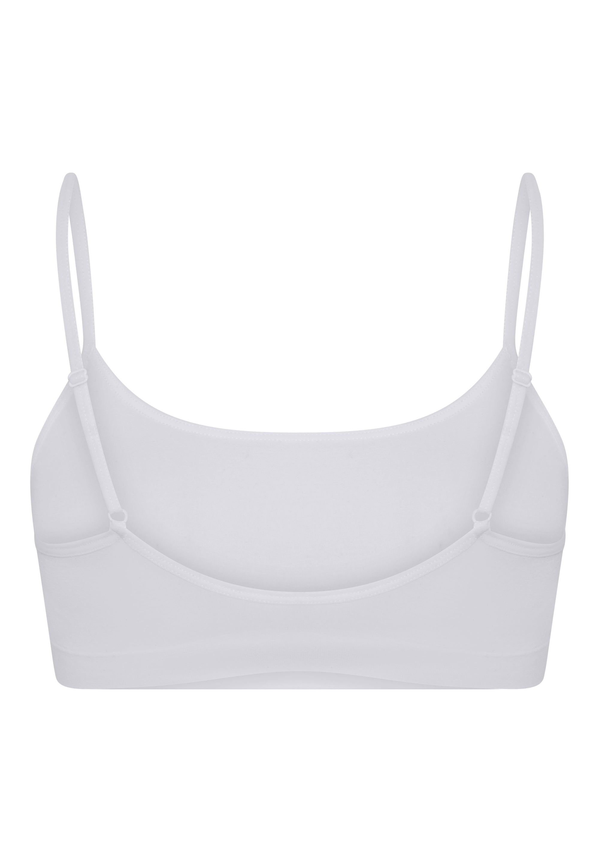 Bamboo Seamless Top, White