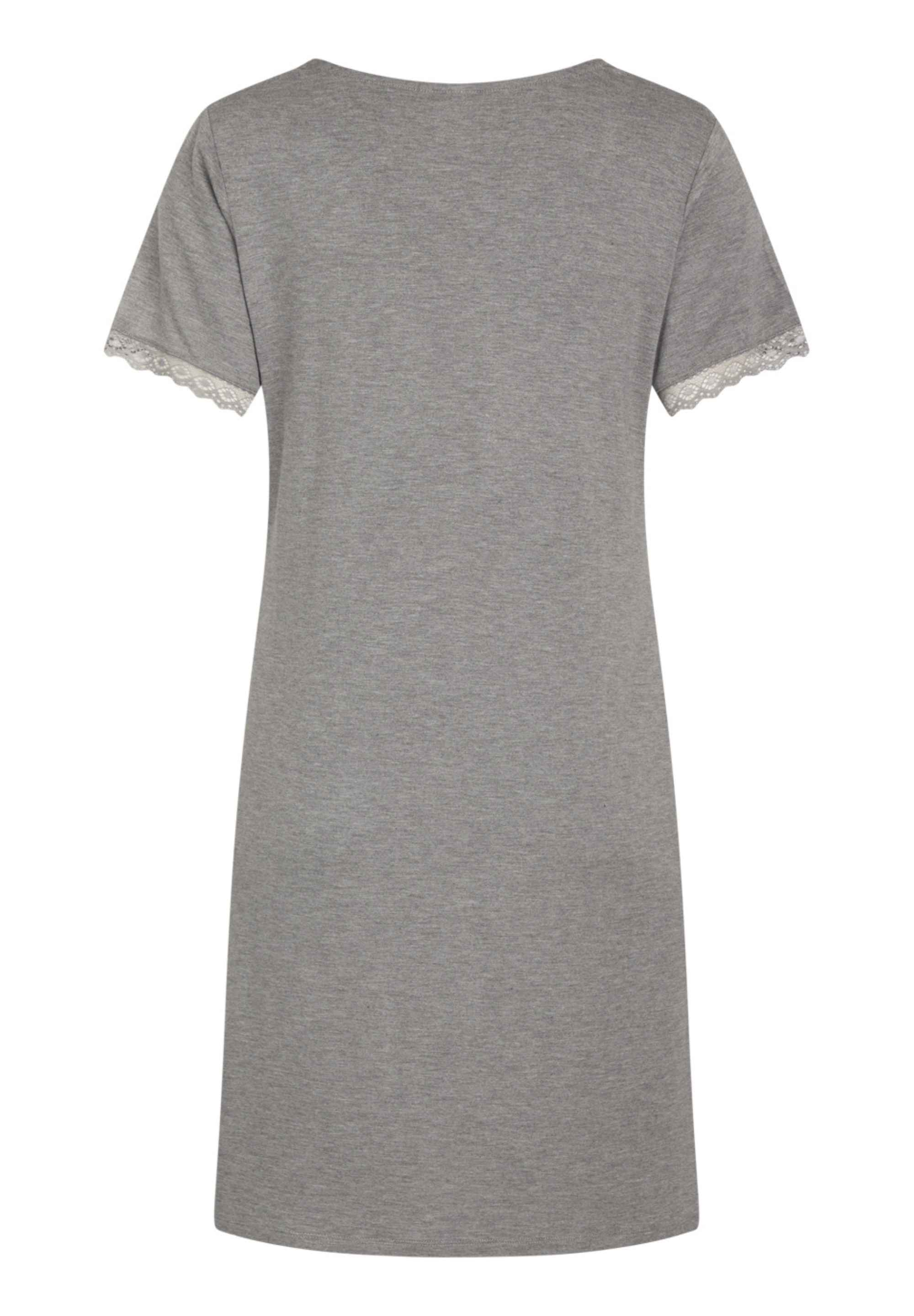 Jacqueline Short Sleeve Dress, Grey Melange